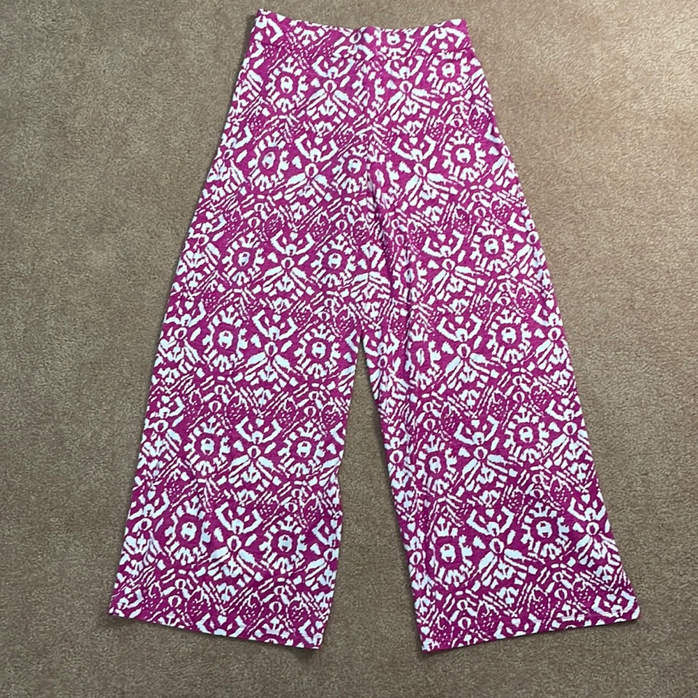 Ralph Lauren - Pink and White Pallazzo pants Size - SP